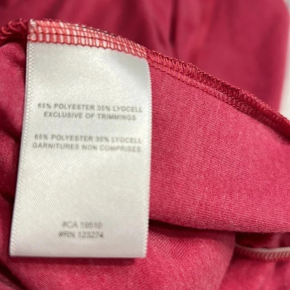 LOLE TESSA dress,women Small.Red fit,flare,faux wrap, surplice,cinched waist NWT - Picture 10 of 10